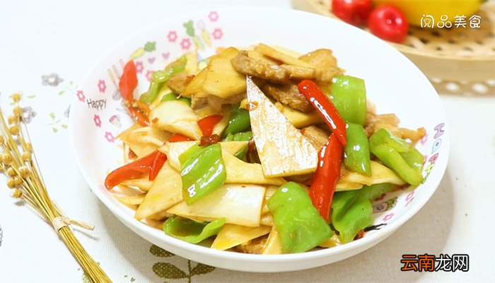 茭白回锅肉的做法 如何做茭白回锅肉