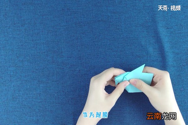 长尾鸡怎么折