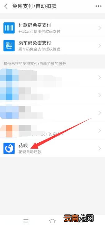 花呗如何关闭自动还款功能