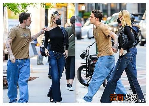 小贝儿媳罕见秀恩爱 穿卫衣红裤街头超腻歪