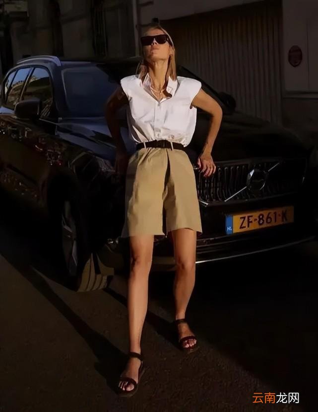 牛仔短裤穿腻了？试试今年大火的百慕大短裤吧