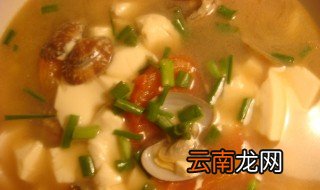 韭花豆腐汤的做法 遵循如下步骤
