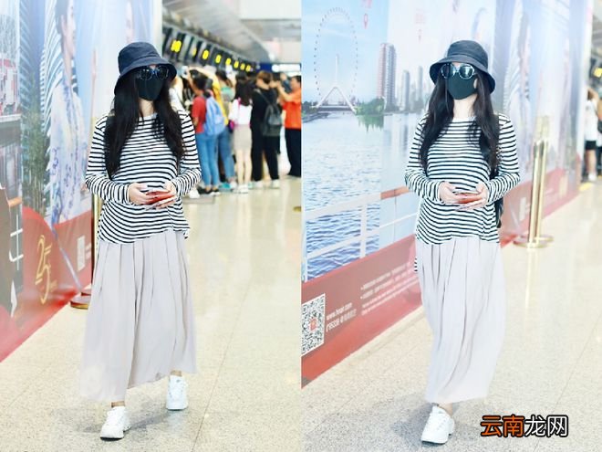 “浓颜系”柳岩私服这样穿还挺减龄的
