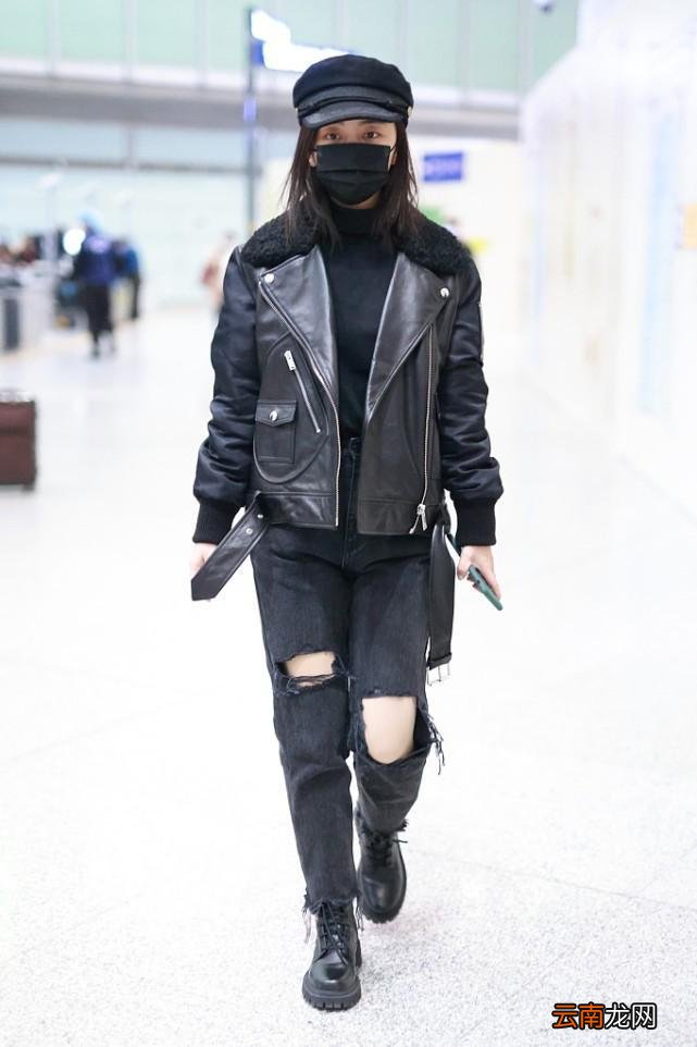 谭松韵的“报童帽”造型不仅复古还显脸小