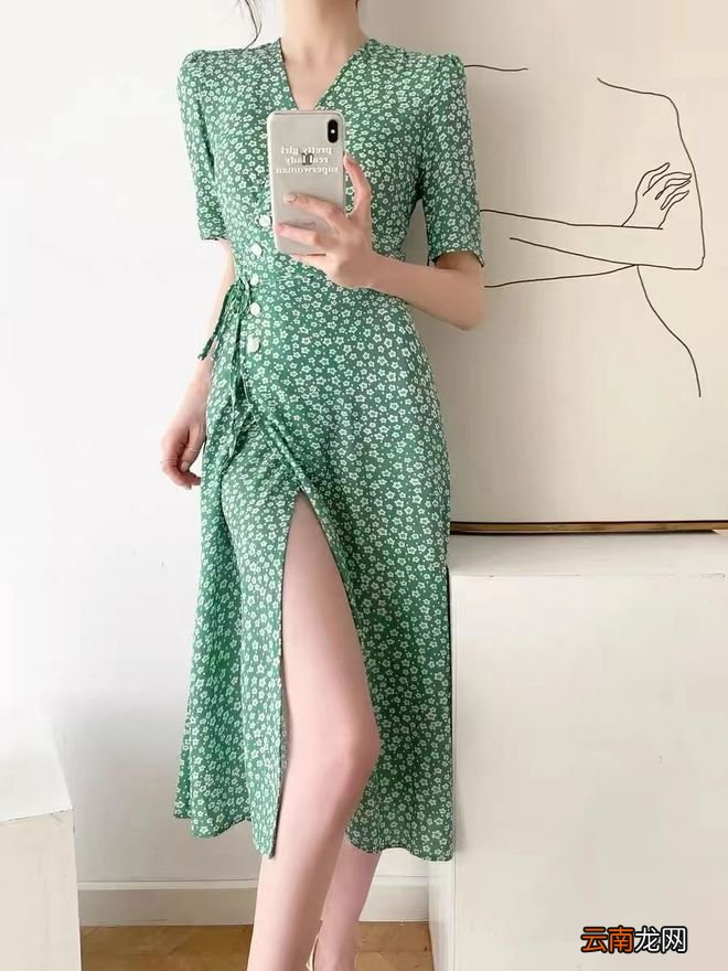 夏天出门穿“茶歇裙”优雅知性又舒服