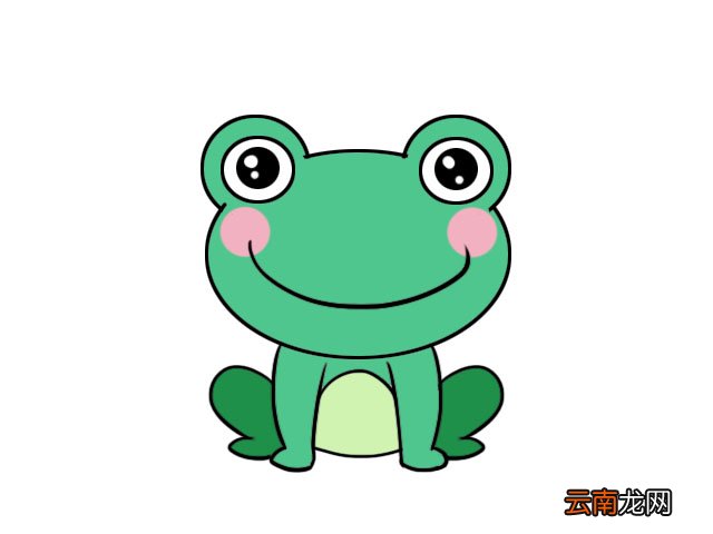 青蛙简笔画 青蛙的画法