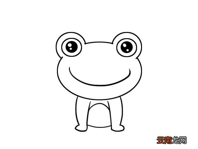 青蛙简笔画 青蛙的画法