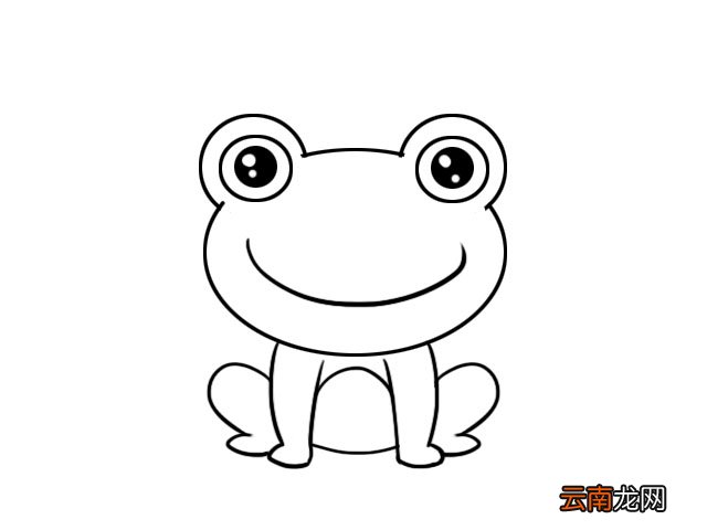 青蛙简笔画 青蛙的画法