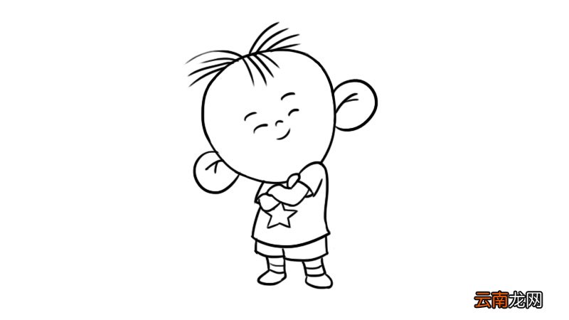 大耳朵图图简笔画 大耳朵图图简笔画怎么画