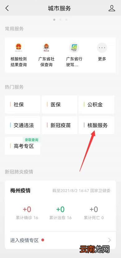如何查看核酸检测结果微信
