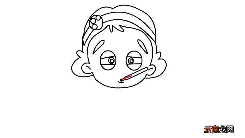 肺炎简笔画内容 肺炎简笔画