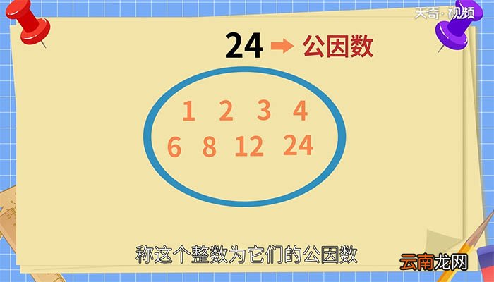 6和24的最大公因数是多少 6和24的最大公因数是