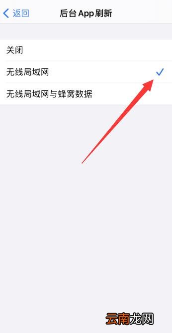 iPhone手机app刷新怎么打开