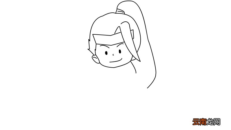 韩信简笔画