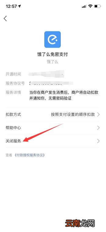 iPhone支付宝自动扣款怎么取消