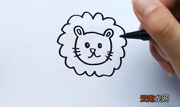 狮子简笔画狮子怎么画