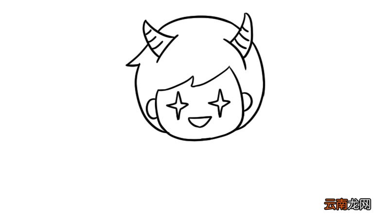 12星座简笔画魔羯座