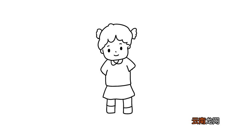 儿童手拉手简笔画画法儿童手拉手简笔画怎么画
