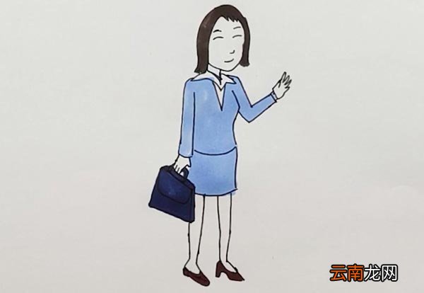 律师简笔画
