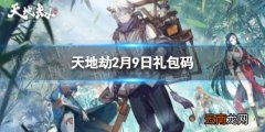 天地劫2月9日礼包码是什么 天地劫2月9日新增兑换码分享