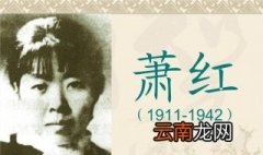 萧红简介 萧红个人资料