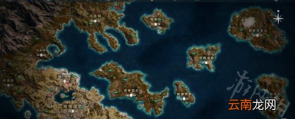 刺客信条奥德赛鸟瞰点在哪里 鸟瞰点全地图位置汇总
