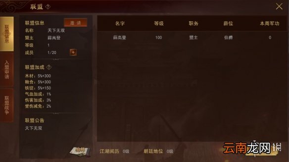 梦想帝王手游联盟怎么玩 联盟玩法介绍