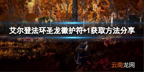 艾尔登法环圣龙徽护符+1如何获取 圣龙徽护符+1获取方法