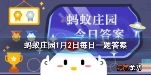 东道主是什么意思 蚂蚁庄园今日答案1月2日