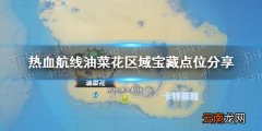 航海王热血航线油菜花区域宝藏点位分享 热血航线油菜花区域宝藏点位分享