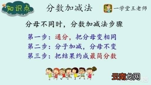 分数加减法练习题 怎么算分数加减法？怎么教给孩子？