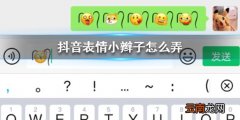 抖音表情小辫子怎么弄 抖音表情小辫子添加方法