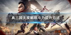 真三国无双霸怎么提升战斗力 真三国无双霸战斗力提升方法
