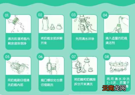 清洗奶瓶的正确方法 清洗奶瓶的四大误区介绍