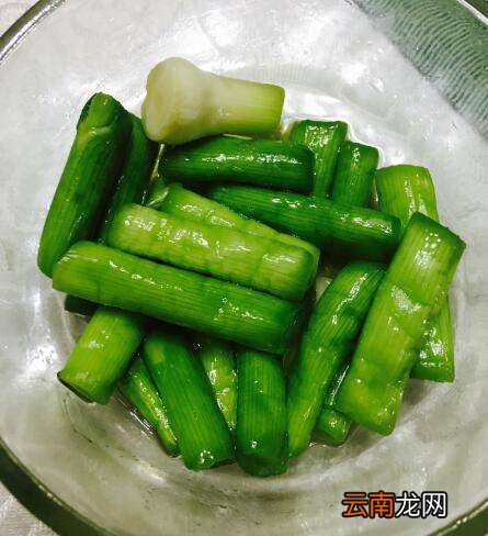 大蒜杆子怎么腌好吃