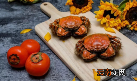 柿子和螃蟹能一起吃吗-柿子和螃蟹能同一天吃吗