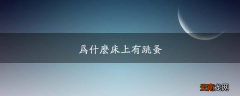 为什么床上有跳蚤