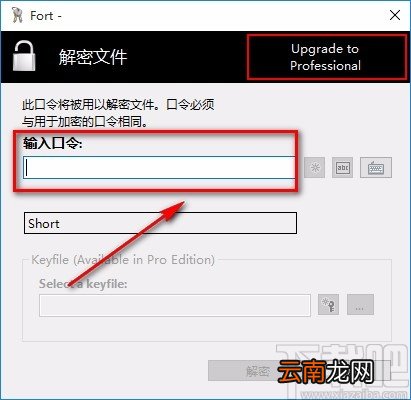 Fort Home Edition解密PDF的方法