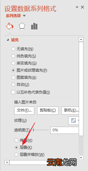 使用PPT制作出圆柱体堆积样式柱状图具体操作方法