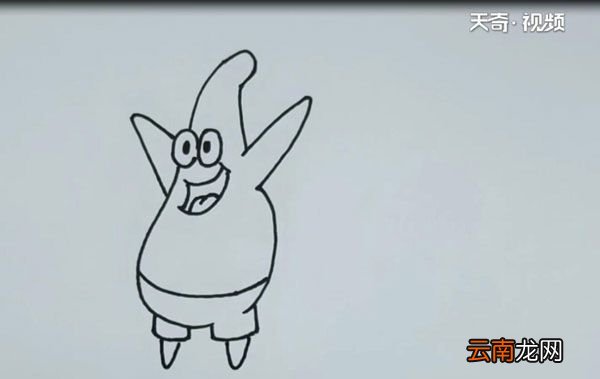 派大星简笔画
