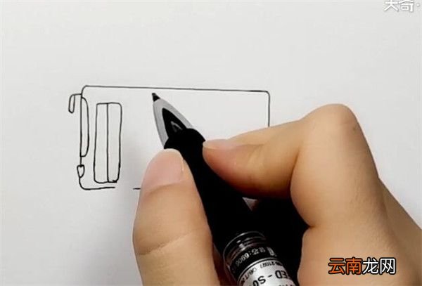 公交车简笔画