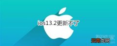 ios13.2更新不了