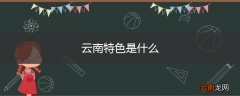 云南特色是什么