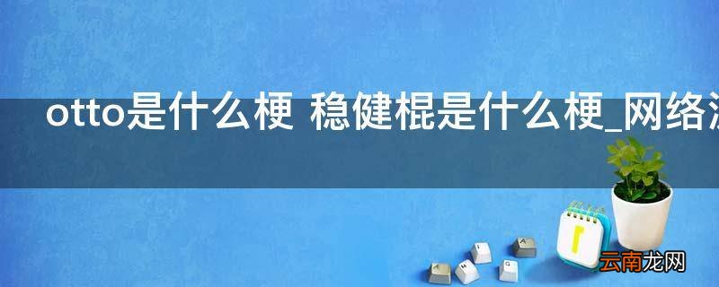 otto是什么梗