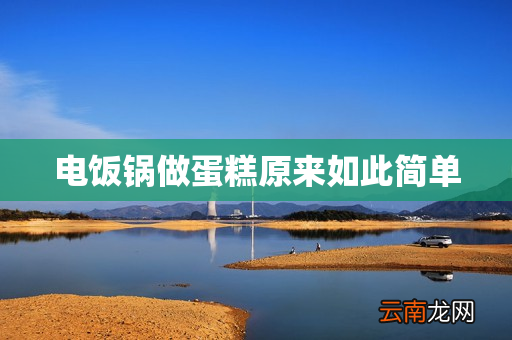 电饭锅做蛋糕原来如此简单