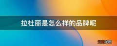 拉杜丽是怎么样的品牌呢