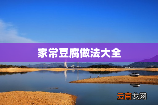 家常豆腐做法大全