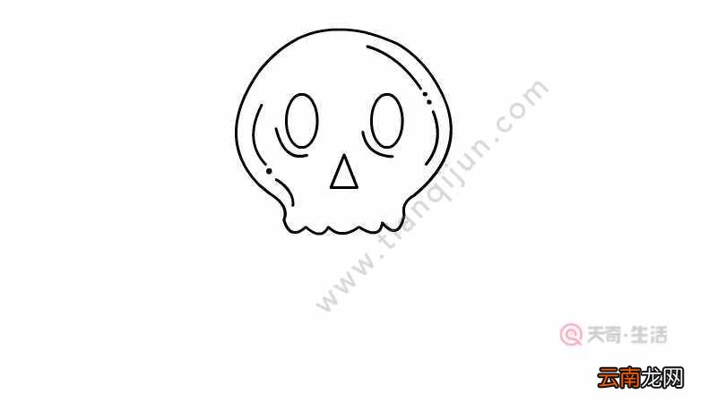 白骨精简笔画怎么画 白骨精简笔画的画法