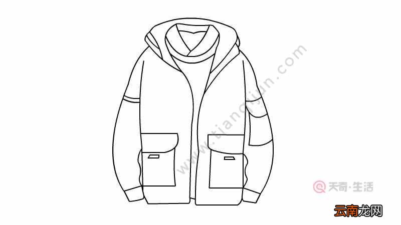 新年衣服简笔画 新年衣服怎么画