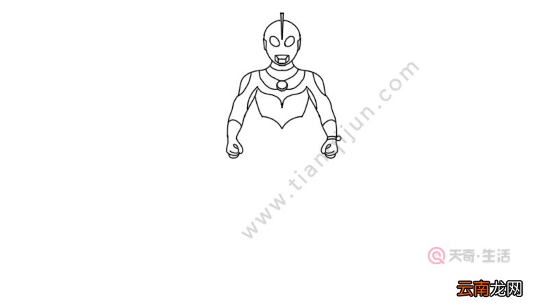 杰克奥特曼简笔画怎么画 杰克奥特曼简笔画的画法